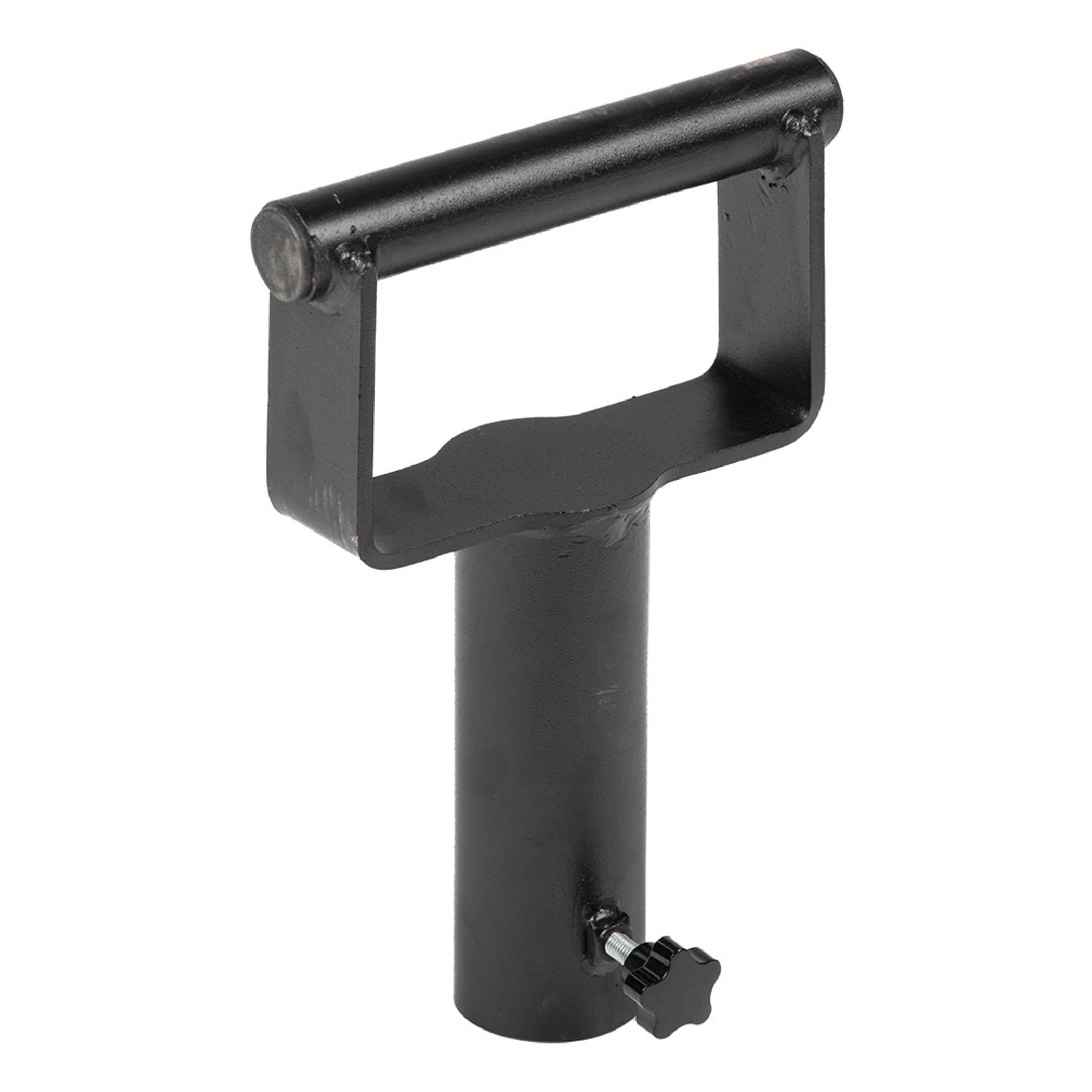 Titan Fitness Single Handle Skinny Grip Landmine Press, 1.3" Dia. Smooth Grip, Fits Over Olympic Bar Sleeve & Secures with Threaded Stop Pin, Ideal