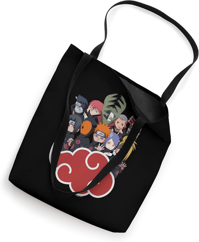 Amazon.com: Naruto Shippuden Akatsuki Group SD Tote Bag : Clothing