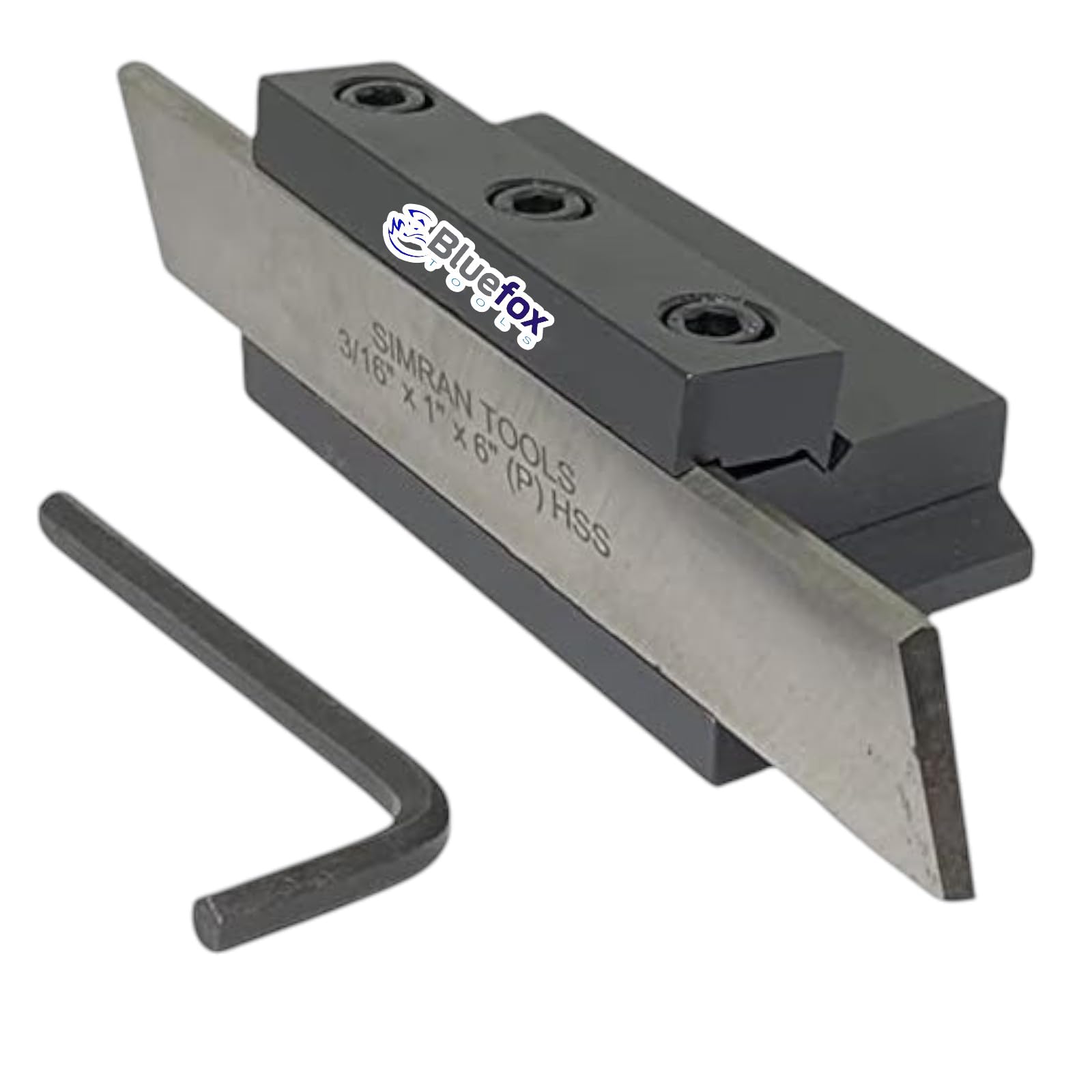 Lathe Clamp Type Parting Cut Off Tool Holder 3/4" Shank With 3/16" x 1" x6"