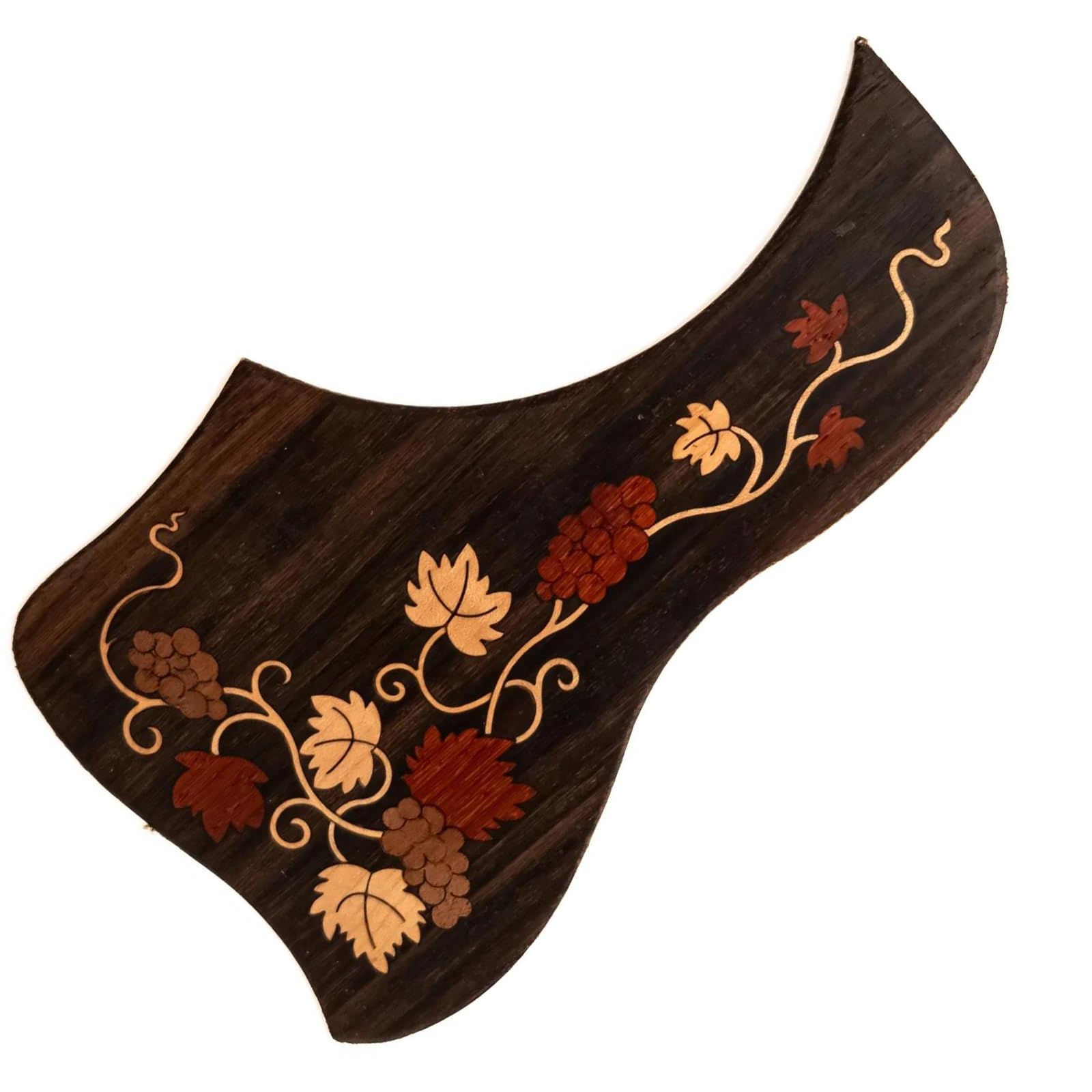 Uniwersalna osłona pickguardu do gitary akustyczne Pickguard do gitary akustycznej z ręcznie inkrustowanym palisandrem i eleganckim wykończeniem(SN05)