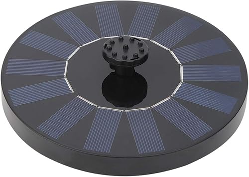 Bomba de fuente de agua, equipada con paneles solares eficientes, fuente solar, piscina para baño de pájaros de estanque de jardín