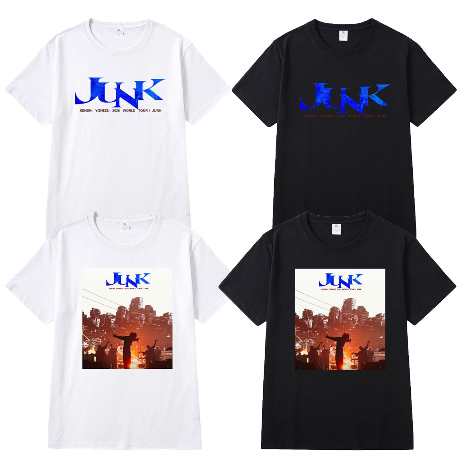 Amazon.co.jp: [SDCADQ] 米津玄師 周辺 同型 Tシャツ コンサート 丸首 
