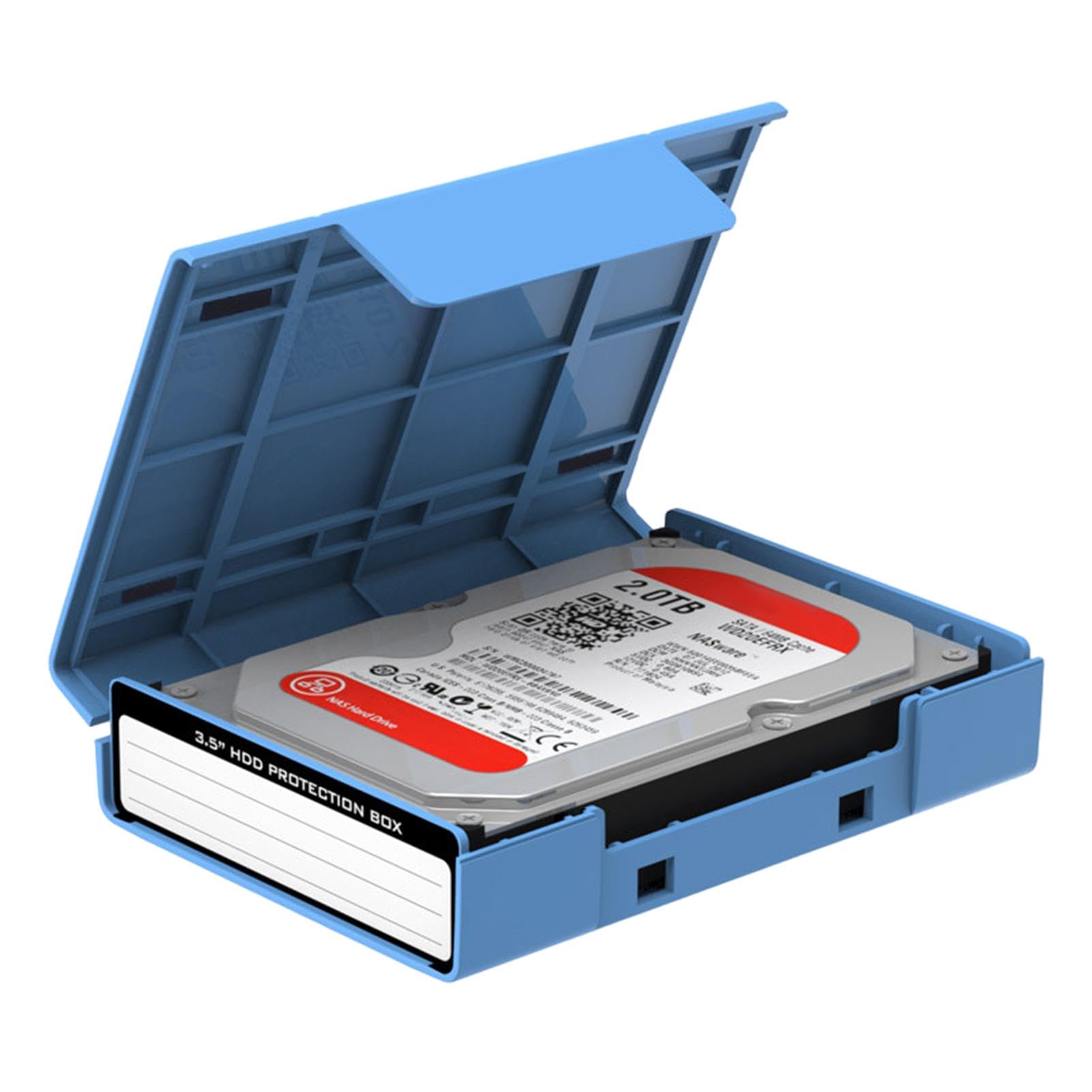 Boîtier De Protection Pour Disques Durs 3,5" – Étui Rangement Antichoc Portable