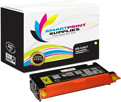 Compatible 330-1196/330-1204 Yellow Toner Cartridge Replacement for Dell 3130CN Printers 9,000 Pages