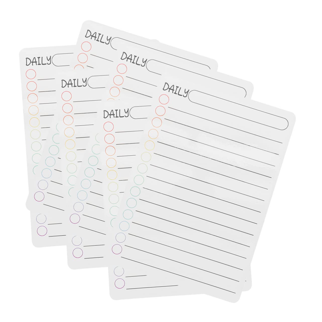 NUOBESTY 18stücke Teiliges Magnetisches Planungs Tägliche Aufgaben Abwischbare Magnettafel Für Kühlschrank Whiteboard Organisation Von Routinen Und Terminen
