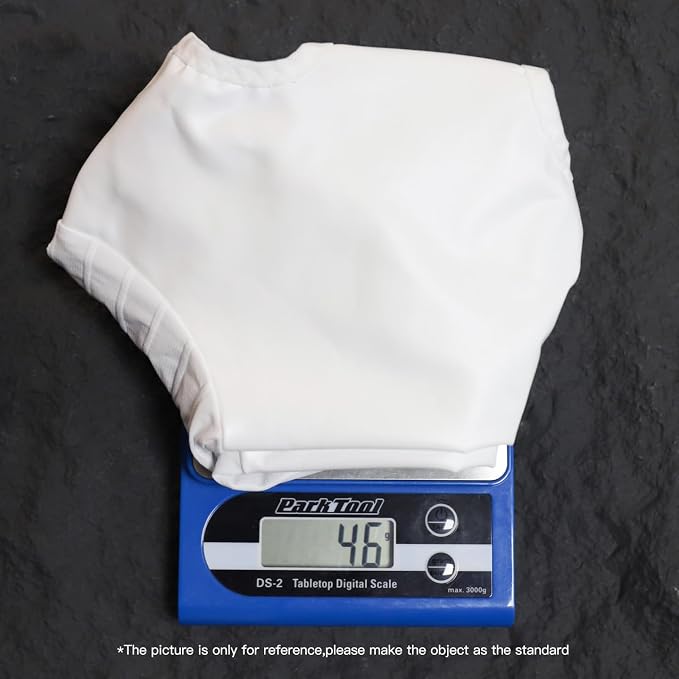 Cubrezapatos Aerodinámicos para Ciclismo Color Blanco Talla L miniatura 3