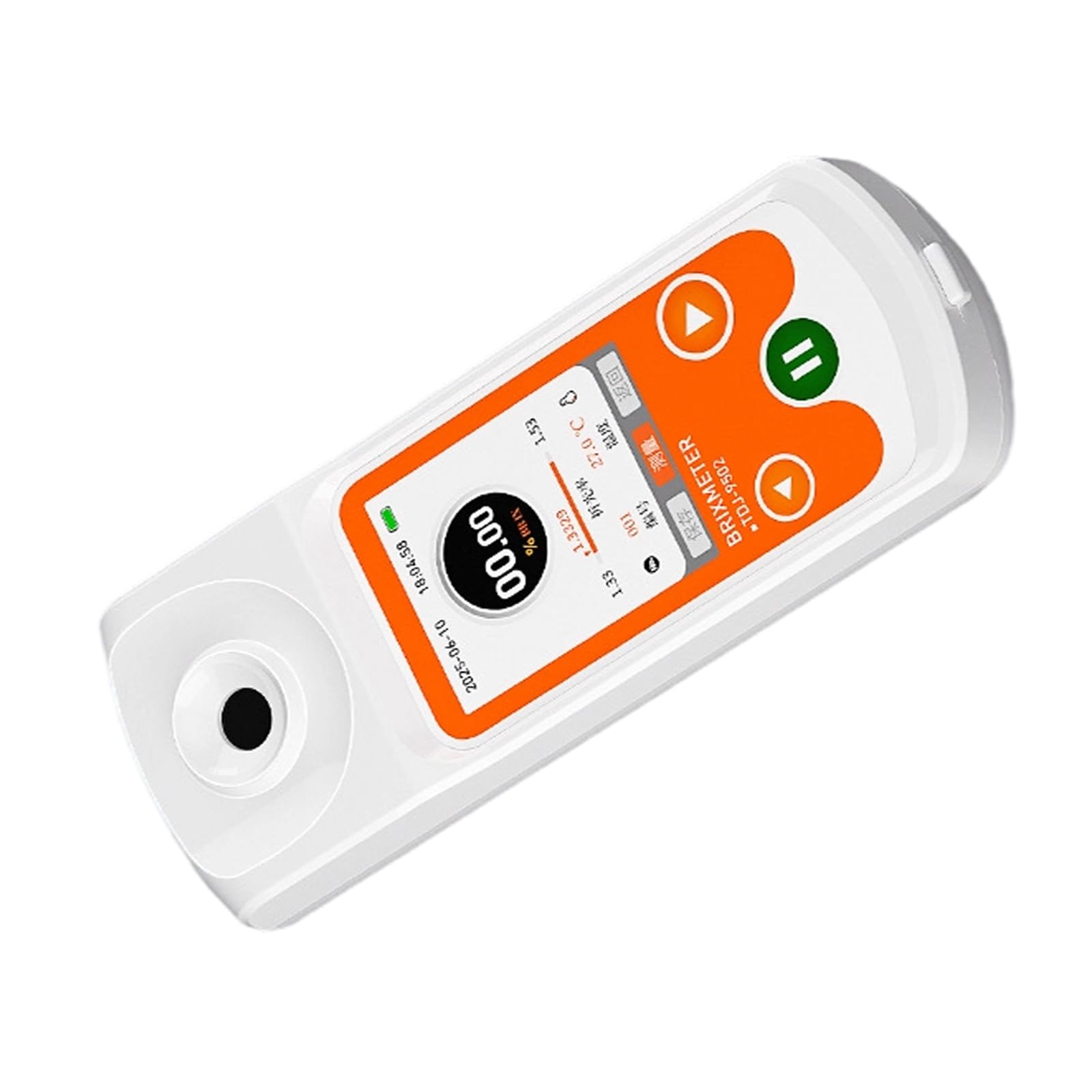 Uqezagpa Light Innovative Digital Refractometer For Determining Sugar Levels In Various Fruits And Beverages Sugar Stage Tester For Liquid