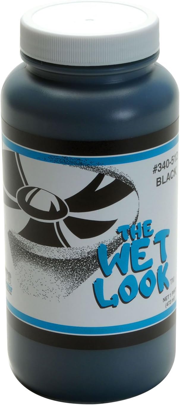 Parts Express Wet Look Pint Black 16 oz.