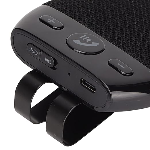 Manos Libres Bluetooth 5.0 Parlante Mini para Auto con Micrófono miniatura 9