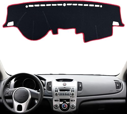 LEFEDA Para KIA Forte Cerato 2009-2012 2013, Car Dashmat TD Dashboard Cover Mat Mat Rug Parasol Alfombra Accesorios