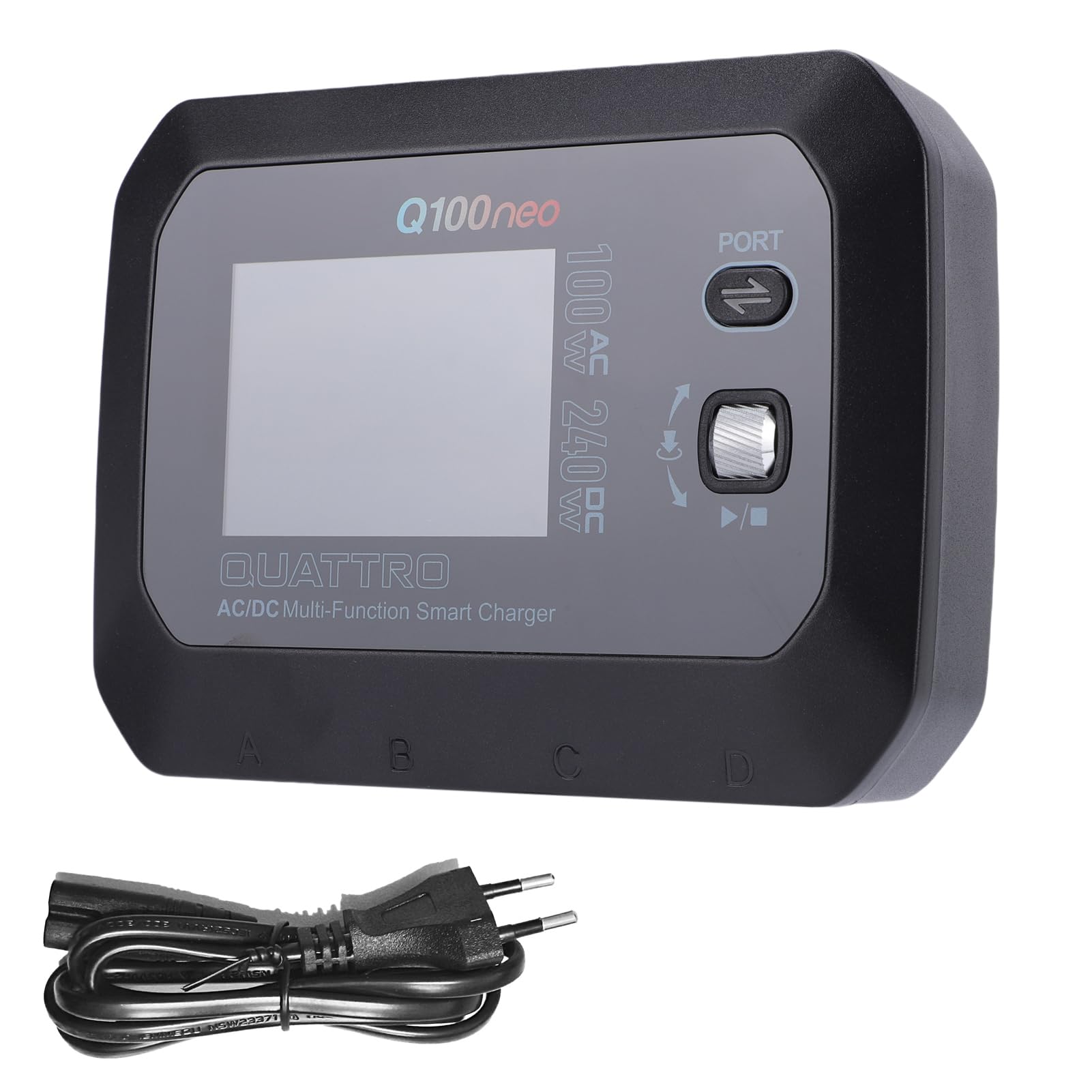 Wielofunkcyjna Inteligentna ładowarka 100 W DC 240 W do Akumulatora LiPo/LiHV/LiFe/Lilon/NiMH/NiCd do Wyścigów RC Możliwość Dostosowania Różnych Scenariuszy (Wtyczka UE)
