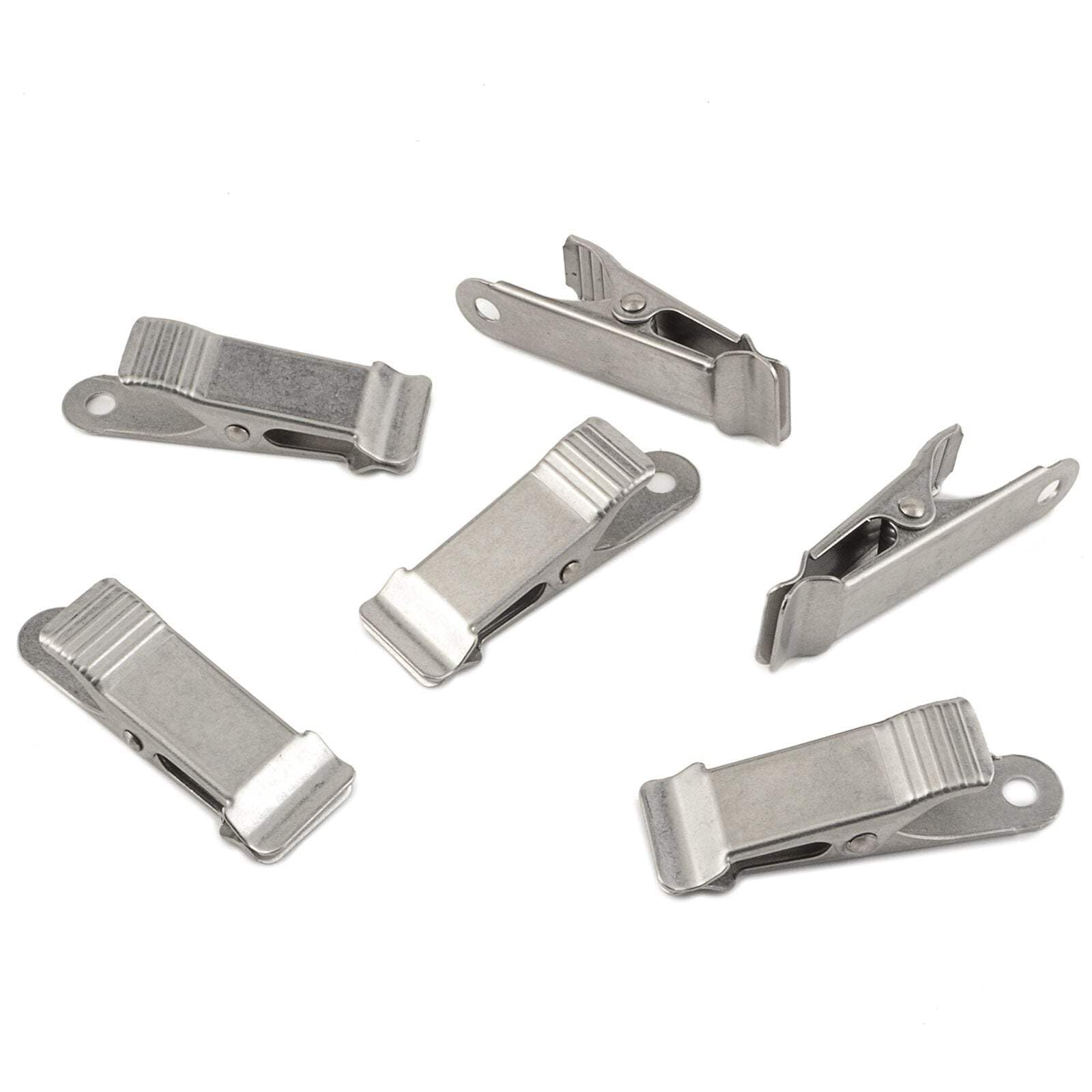 Micro-Mini Clamps with Smooth Jaws (5/16 Inch Capacity, Set of 6) – Precision Clamps for Delicate Work, Ideal for Crafting & Model Making