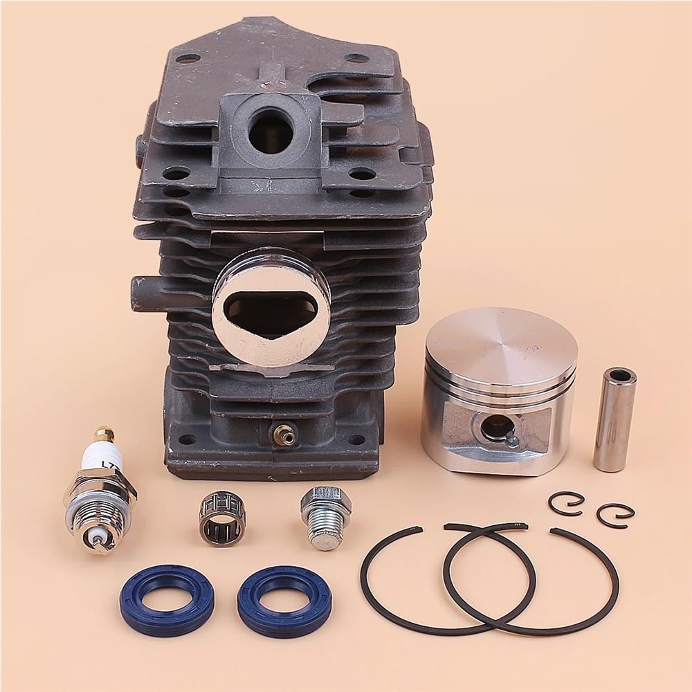 Piston de cylindre 46 mm avec bougie et joint d'huile pour MS 270 280