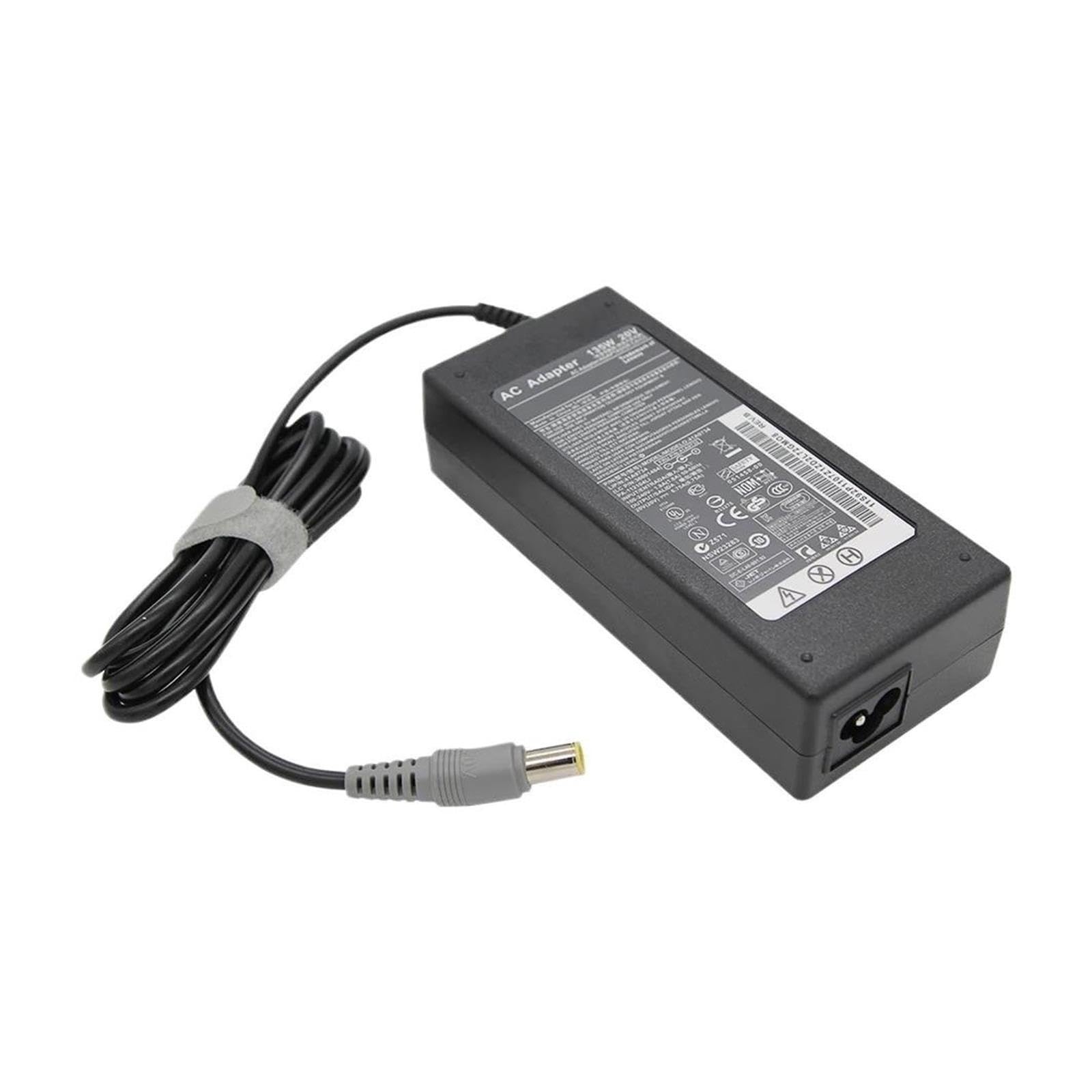 Cargador De Corriente Adaptador De Vuelta De CA De 20V, 6,75a, 135W, 7,9x5,5mm, Compatible con ThinkPad,Yoga T430s T510 T530 T520 T520i W510 W520 W530 2P 45N005(with BR Cable)