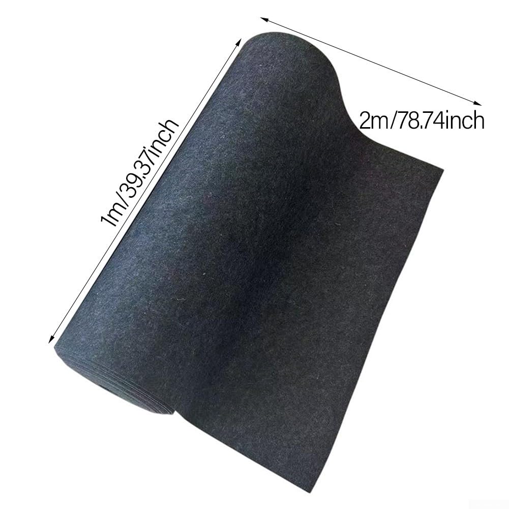 Tapis de sol de garage robuste anti-fuites d'huile avec caractéristiques antidérapantes et faciles à nettoyer (2 m x 1 m)