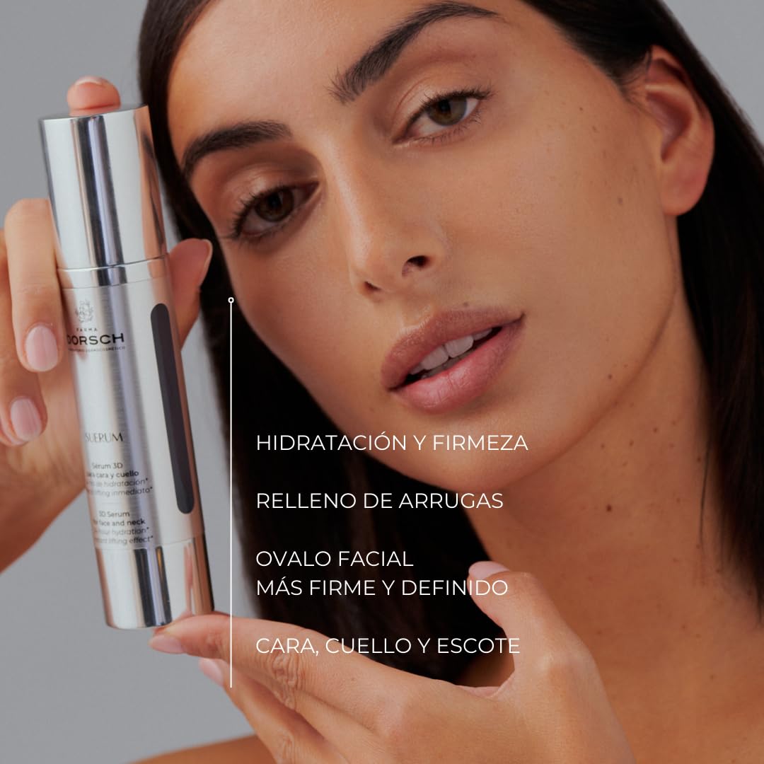 FARMA DORSCH - Serum Acido Hialuronico Antiedad | Efecto Lifting Inmediato | Hidratación Profunda 24H | Piel Más Firme y Reafirmada | 50 ml