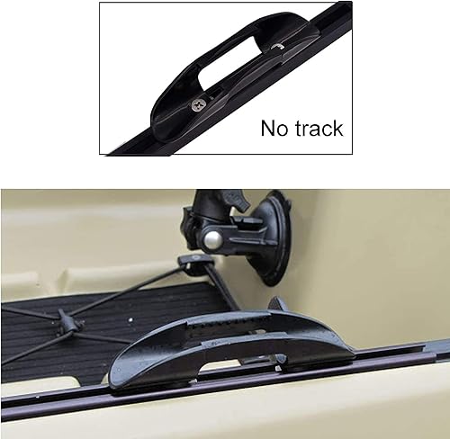 Miniatura 4 de YYST Soporte de clip para remo de kayak, clip de red de pesca con montaje en pista, sin pista, sin remo