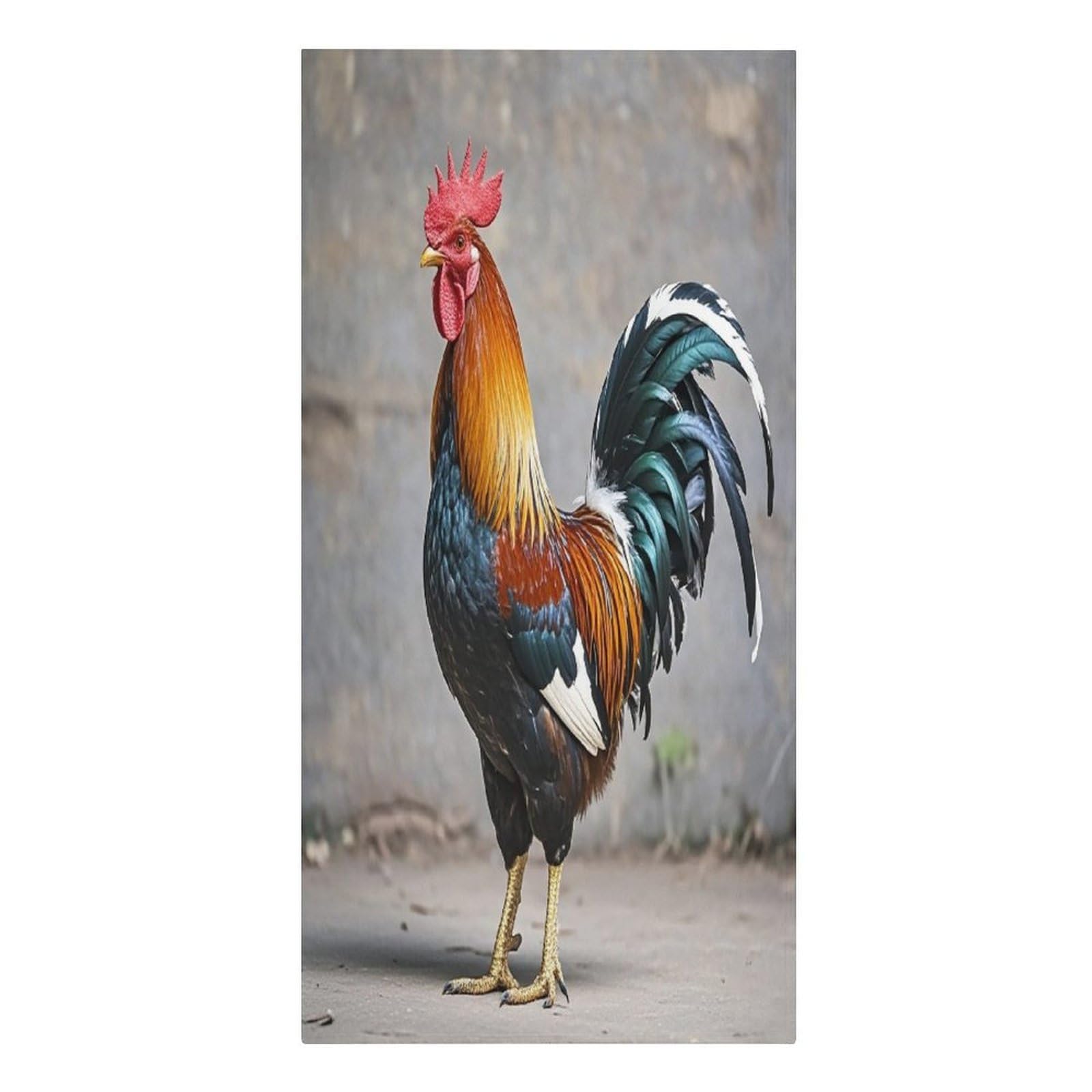 FekiLoot Rooster Beach Towels Super Absorbent Bath Towel Oversized Microfiber Towel Soft Beach Blanket Fashon Quick Dry Travel Towels for Beach Bathroom Pool Adult 30" X 61"