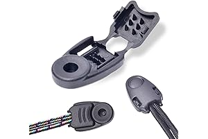 20-Pack Hoodie String End Caps: Durable Paracord Zipper Pulls for Backpacks, Jackets, and More