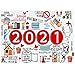 Bumen 2020 Adultos 500 Piezas Puzzle Niños Niños Adultos 2020 Rompecabezas Populares Especiales Juegos de desafíos conmemorativos Juguetes educativos Productos de decoración del hogar