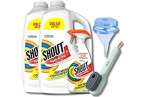 Shout Triple-Acting Laundry Stain Remover Refill Spray