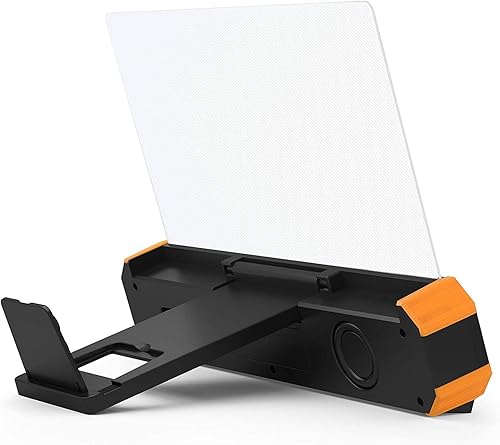 Miniatura 3 de Lupa de pantalla de 18 pulgadas para teléfono inteligente  Pantalla de proyector de lupa 3D para teléfono móvil para películas, videos y juegos