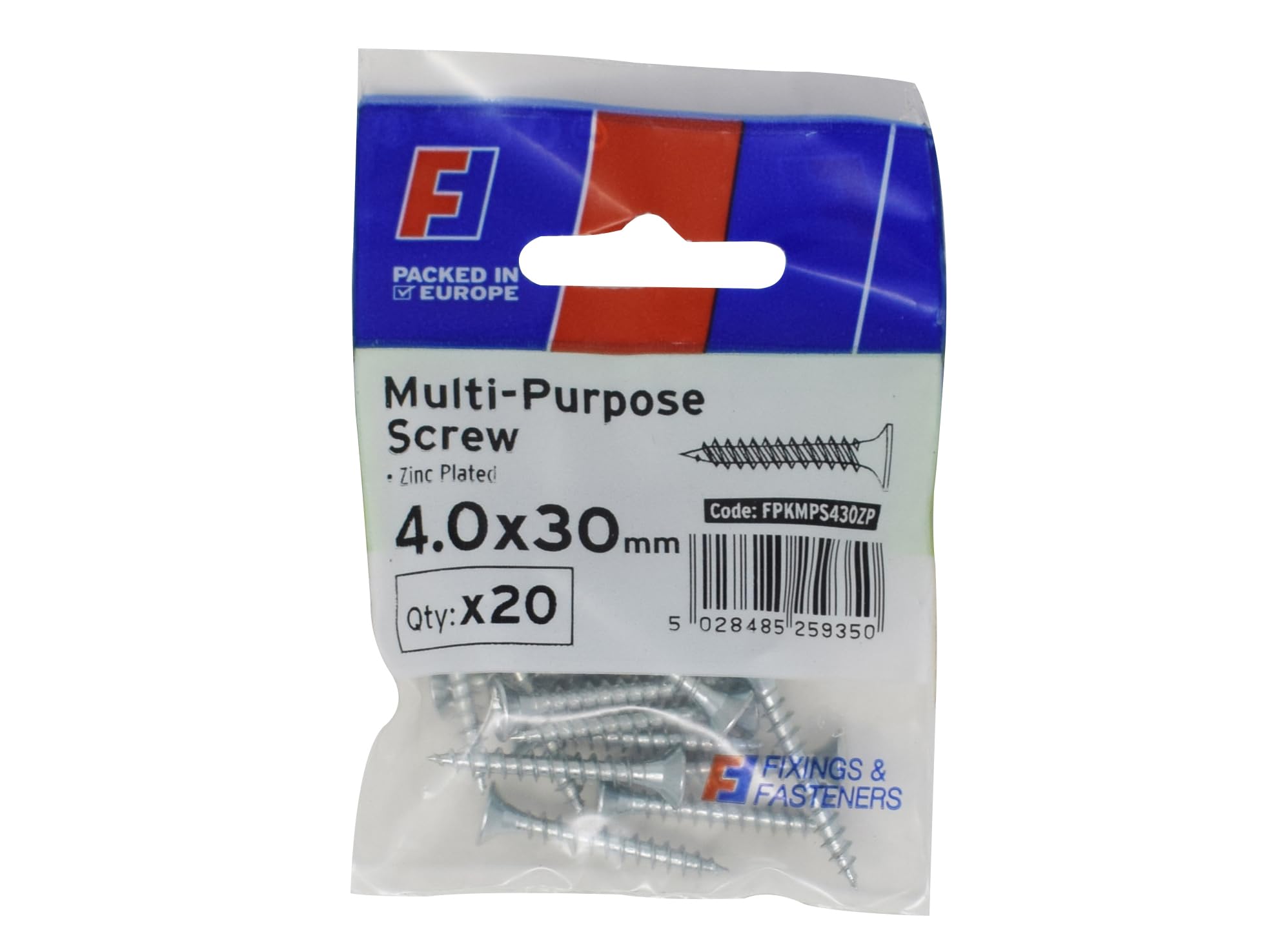 Forgefix Limited Forgefix Forgepack Multi-Purpose Screw Fpkmps430zp