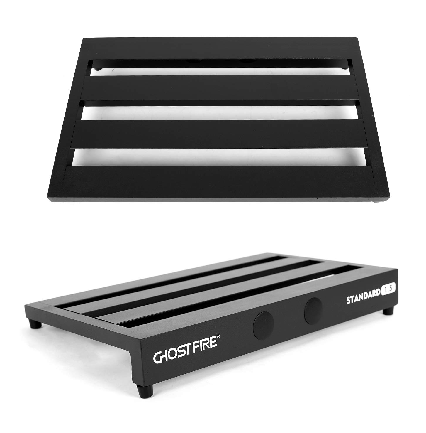 Ghost Fire Gitarren-Pedalbrett, Aluminiumlegierung, 1,4 kg, Effektpedalboard, 49,8 x 30 cm, mit Tragetasche, V-Serie (V-Standard 1,5)