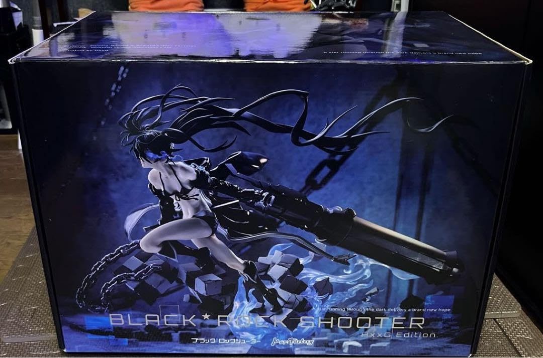 【新品未開封】ブラック★ロックシューター H××G Edition フィギュア 1/7スケールフィギュア「ブラック☆ロックシューター HxxG