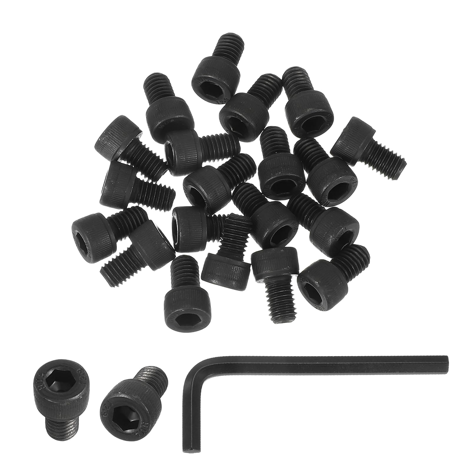 PATIKIL M8 x 12mm Hex Socket Head Screws Cap Bolt