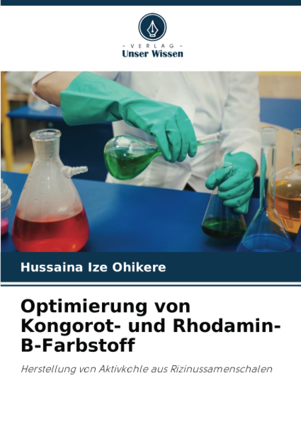 Optimierung von Kongorot- und Rhodamin-B-Farbstoff: Herstellung von Aktivkohle aus Rizinussamenschalen
