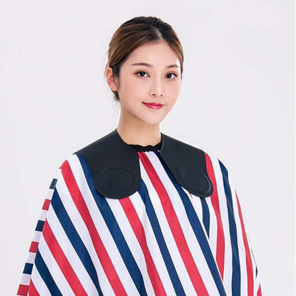 Minkissy Hair Cutting Collar, Black Rubber Neck Wrap Neck Guard Hair Salon Stylist Cutting Collar Salon Cape - Image 3