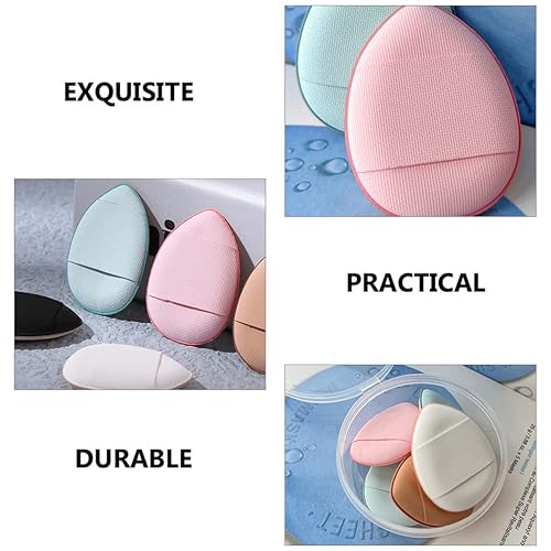 Miniatura 3 de 15 piezas de esponja de dedo, mini maquillaje de hojaldre de base, herramientas de belleza ideales para base, corrector, crema, sombra de ojos