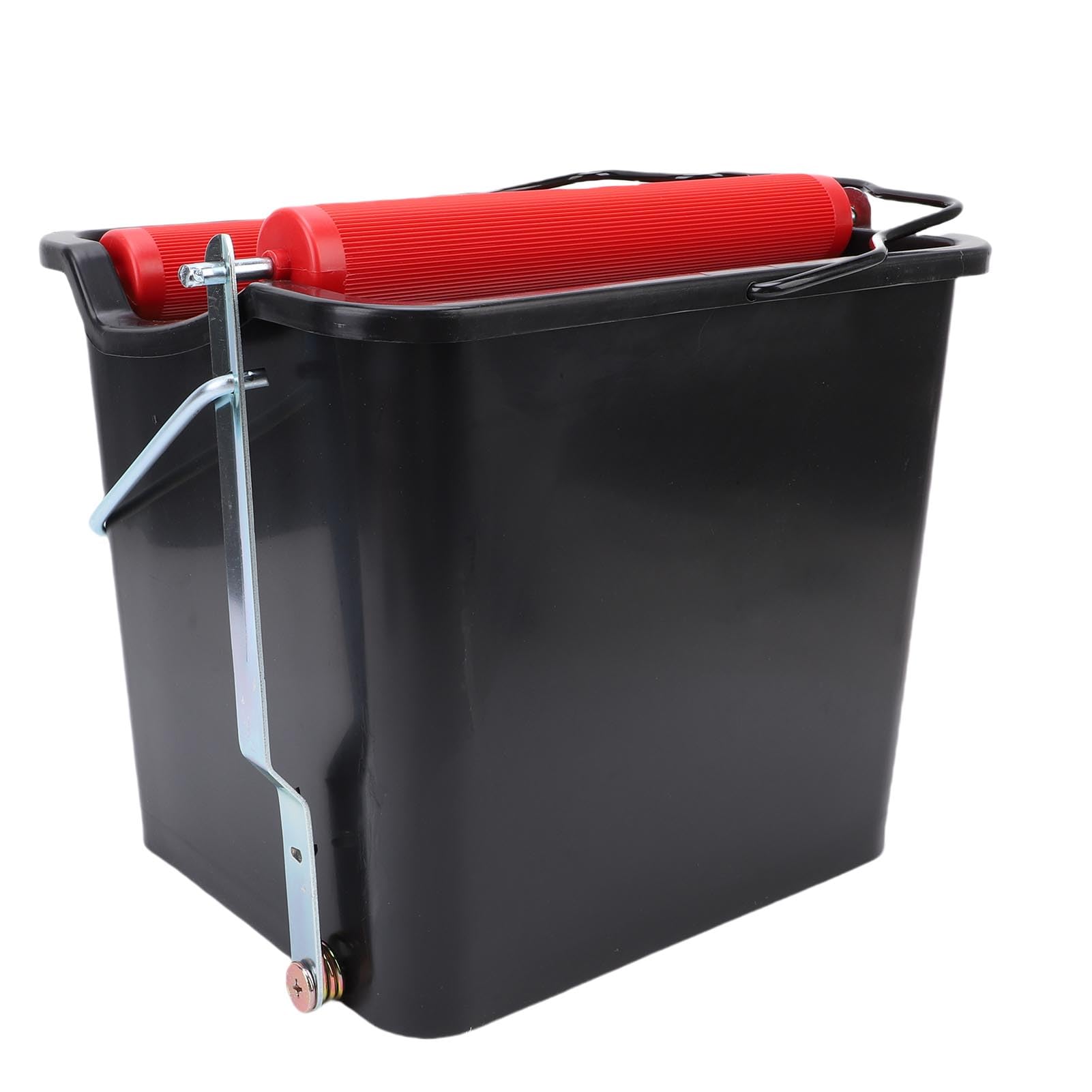 Cubo para Fregona, de Pedal de 14 L, de Limpieza de Suelo con Presión de Pie con Metal ABS para Barcos Marítimos Domésticos, Yates, Buques de Carga