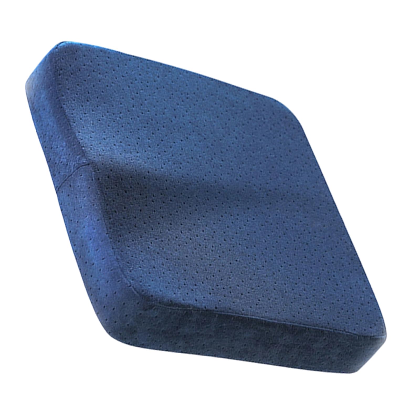 YWLUUOO Ventilated Chair Cushion Ergonomic Memory Foam Cores Seat Pad for Prolonged Sitting Comfort Relief Breathable Ergonomic Seat Pad with Memory Foam for Car Comfort Relief