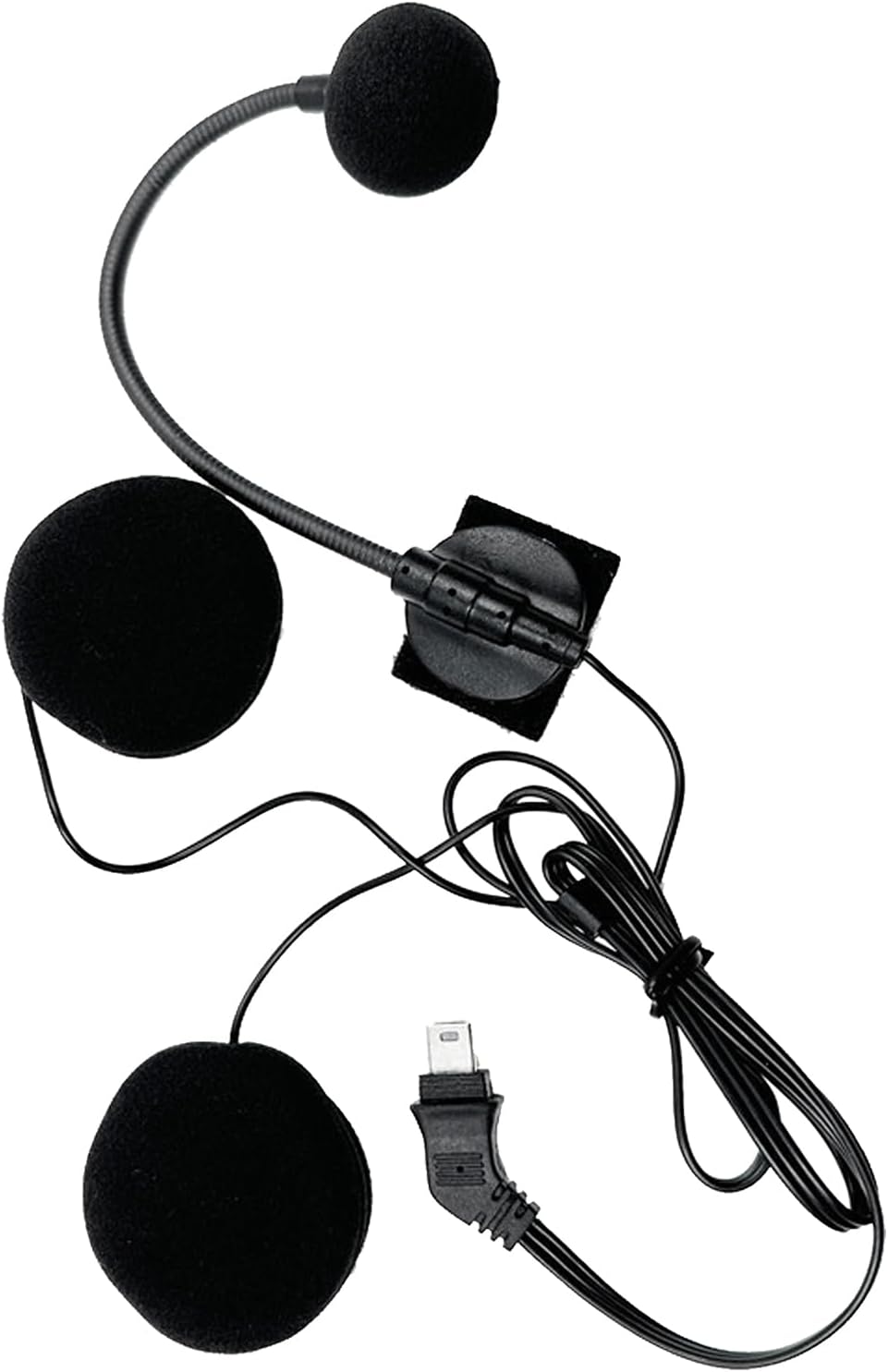 Headset Intercom Microphone - Microcyclic, Wireless Communication Headset | Waterproof Annual Audio System, Bluetoth Accessory Equipment for Cyclists Touring Travel Biker