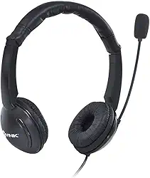 FONE HEADSET CORP USB COM MICROFONE - PRETO - VK390