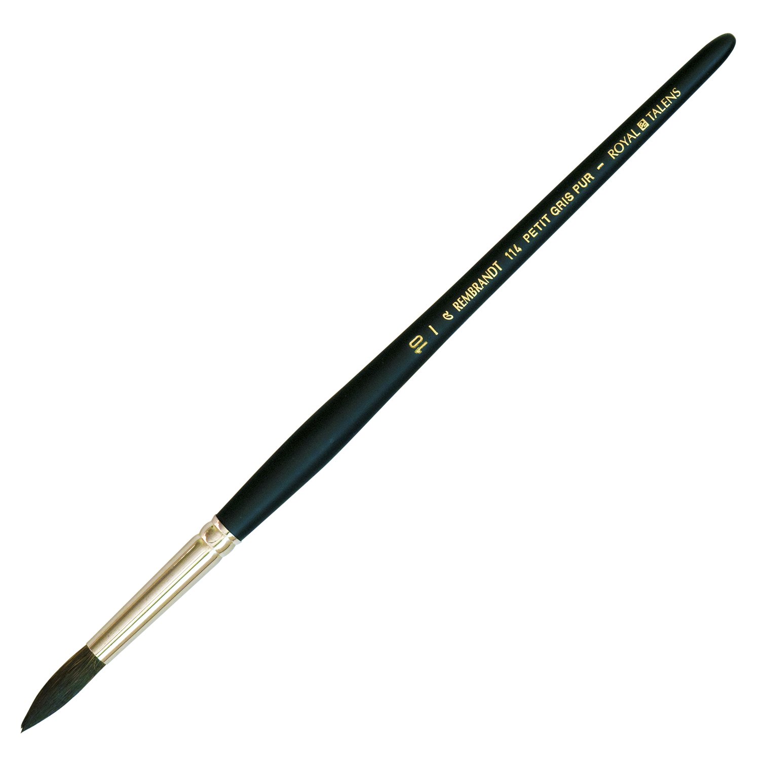 Talens Japan Rembrandt T909-114-10 Watercolor Painting Brush, Series 114, Squirrel Hair, Round No. 10