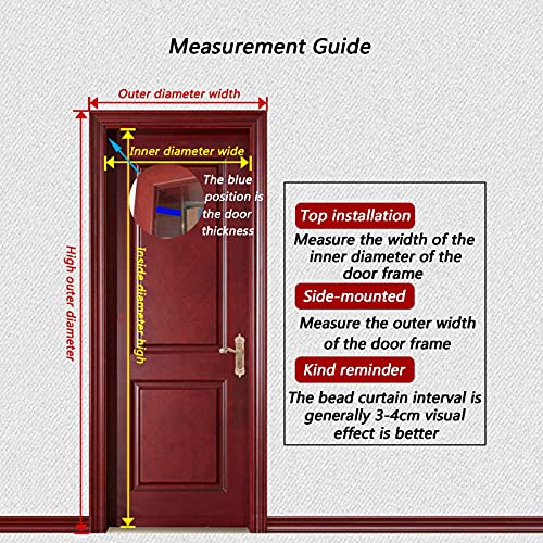 Beaded Curtain Natural Wooden Beads Door String, Arched Wood Color Solid Woods Curtains, Room Corridor Divider Wall Decoration Curtains, 21/25/29/35/41 Shares (Color : A, Size : 21 Strands-50X35Cm) #TOP6