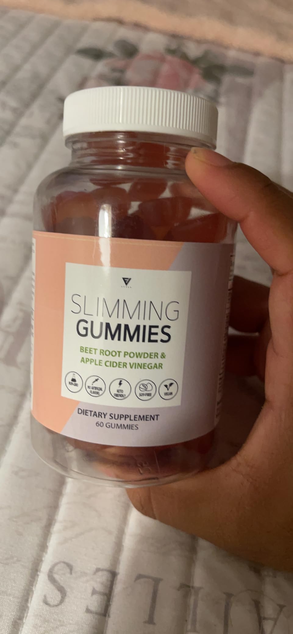 (2 Pack) Slimming Gummies It Works for Weight Loss with
