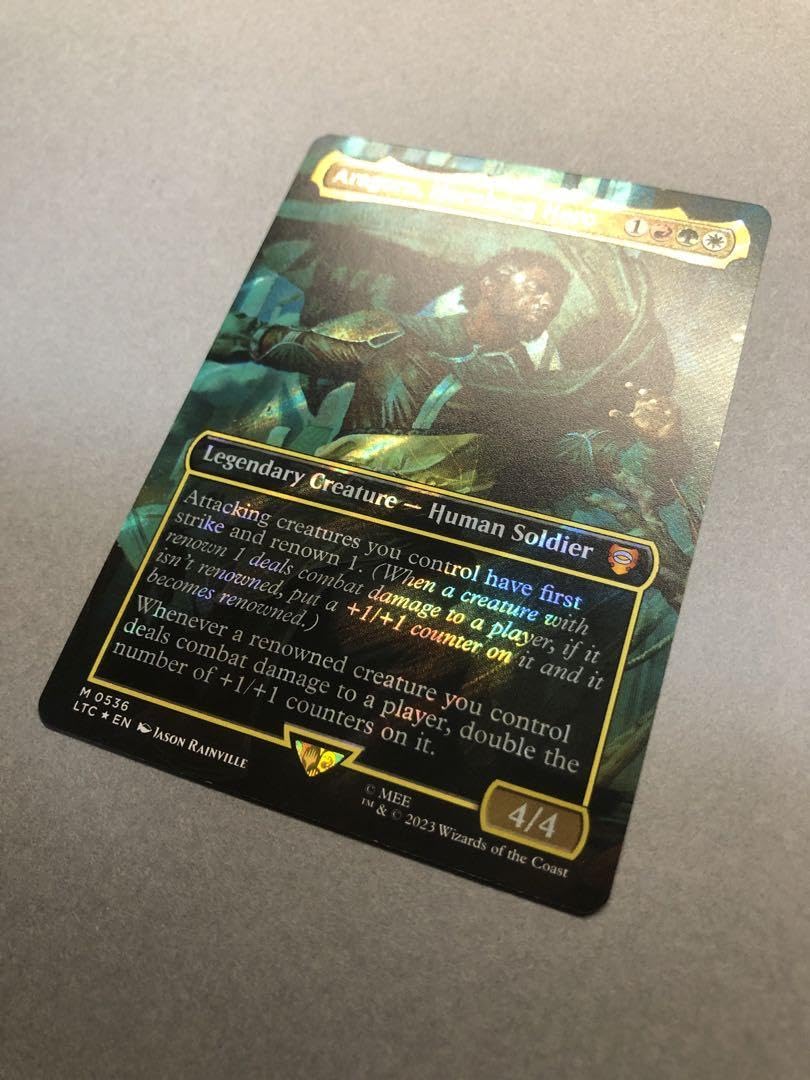 MTG 甲羅を背負ったヒーロー サージ・Foil ボーダーレス 日本語版 MTG