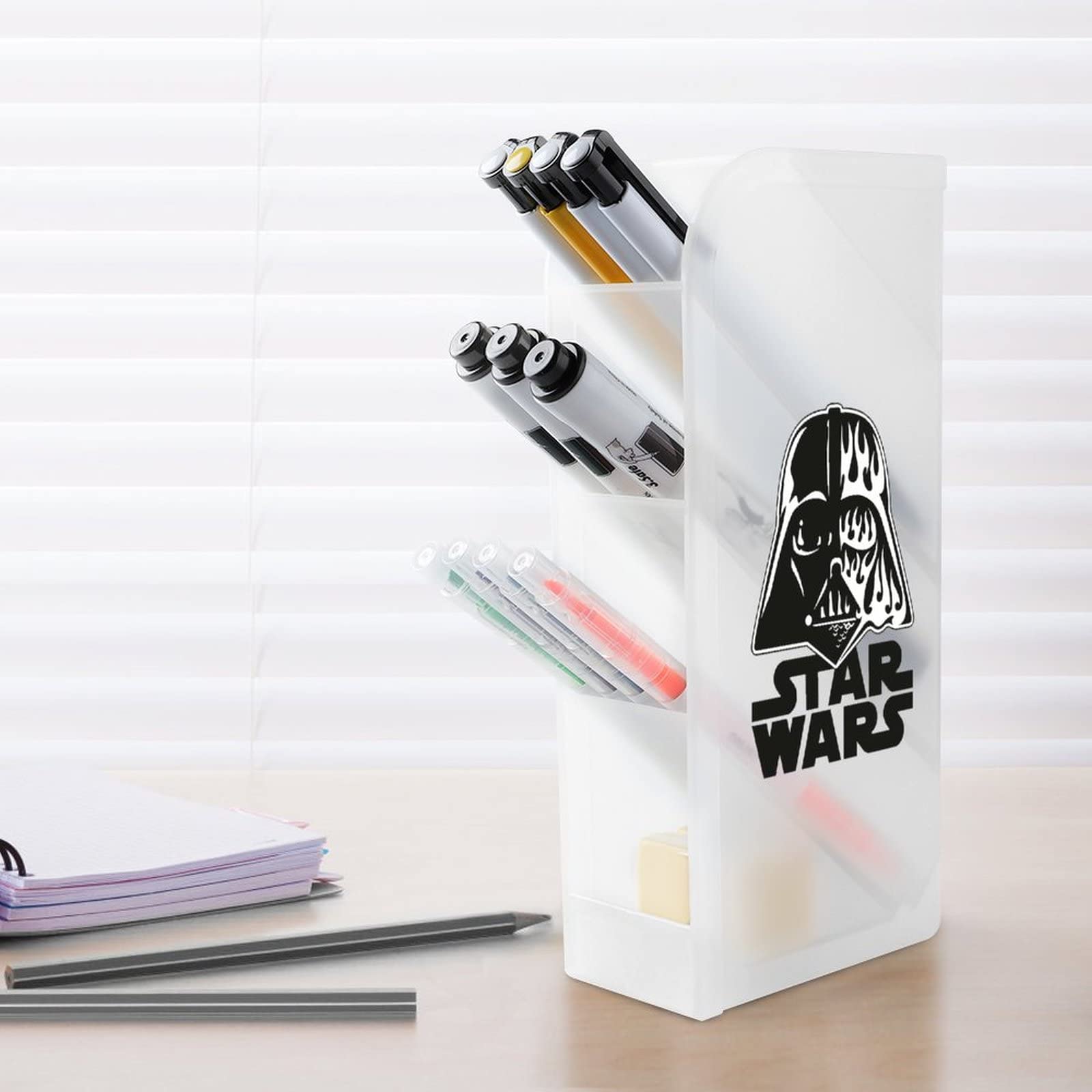 Amazon.co.jp: スターウォーズ ペン立て 斜め ペンスタンド ペンケース