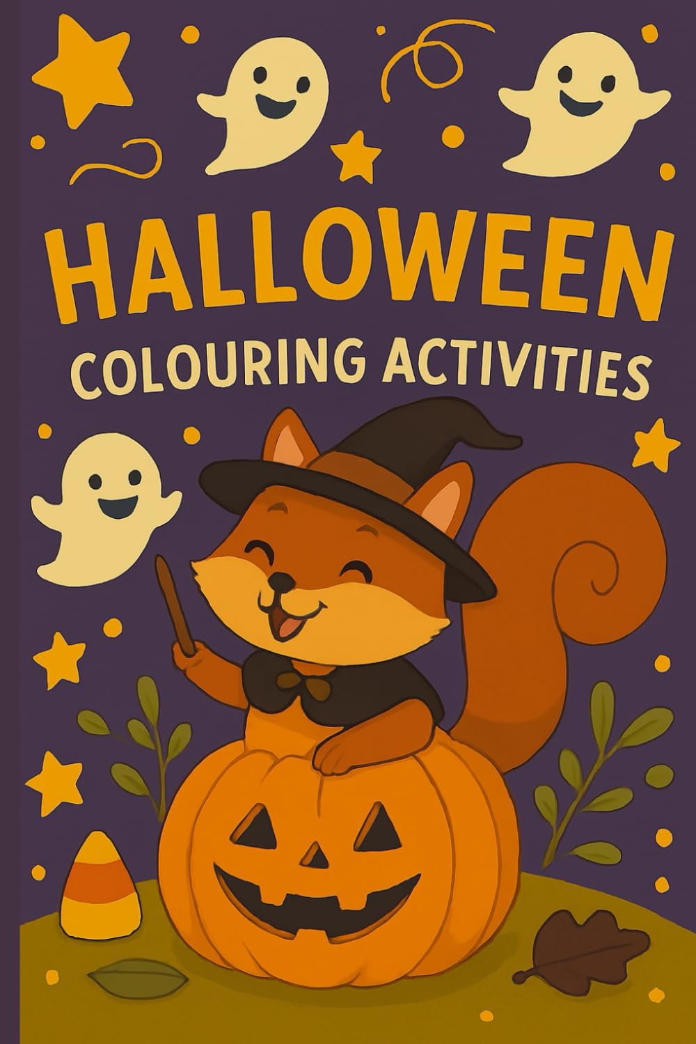 Halloween Colouring Activities (Seasonal Themed Children's Colouring books)