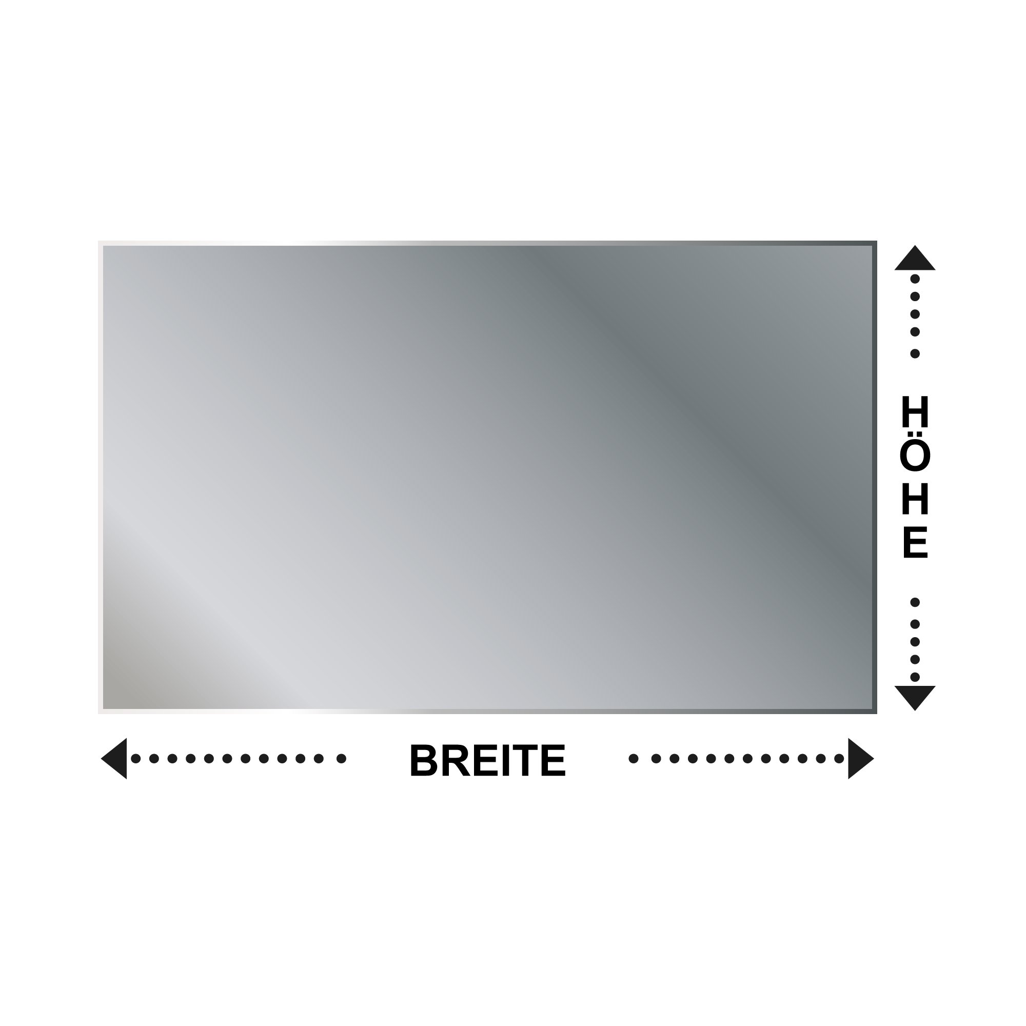 SARAR LED Badspiegel Spiegel Badezimmerspiegel mit Beleuchtung 130x80 cm Made in Germany eckiger Wandspiegel Mirror Spiegel Bad mit Licht Pesaro