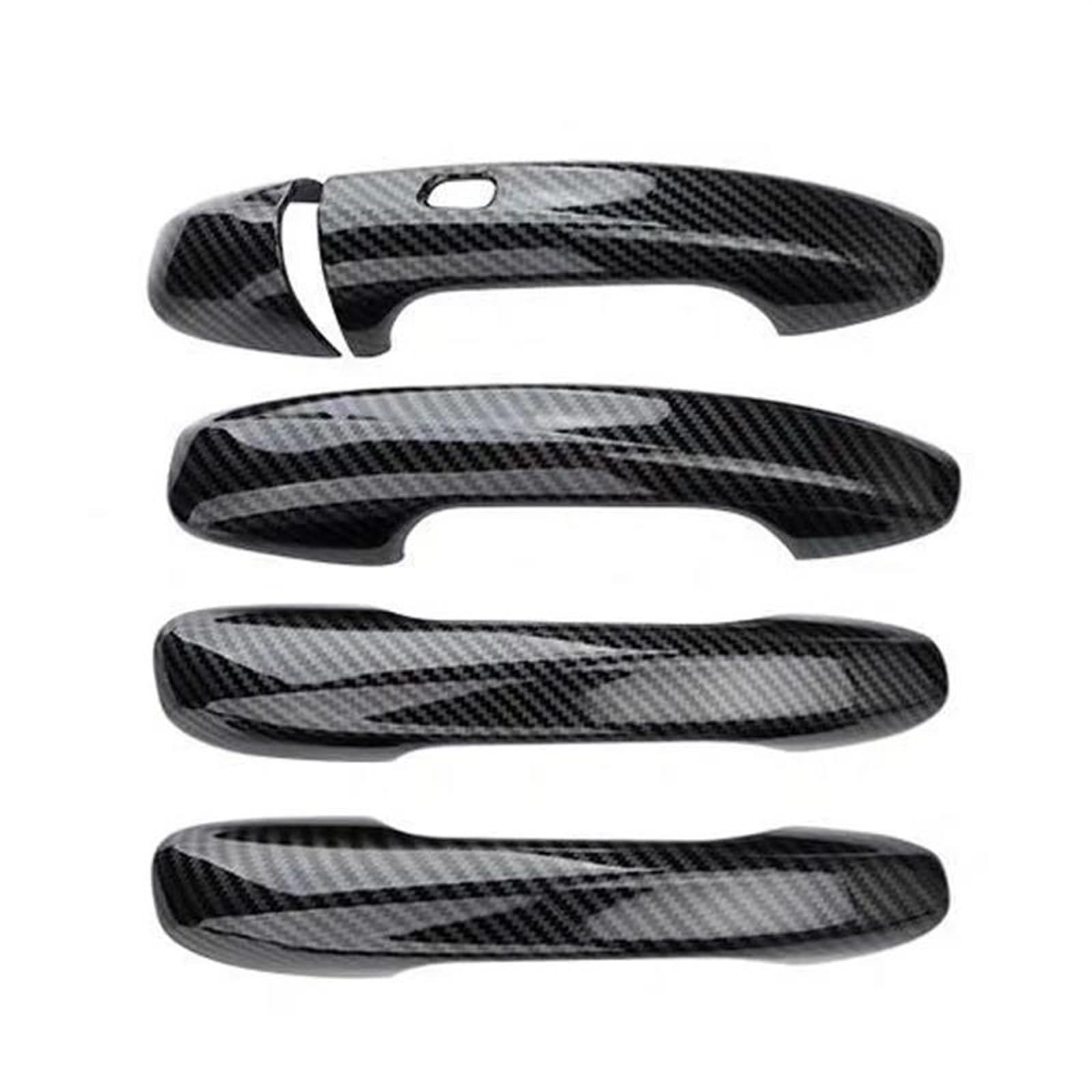 NOHEEU Car Door Handle Trim ABS Exterior Strip Cover Decorative for Benz GLC E-Class W205 X253 W213 2016-2019