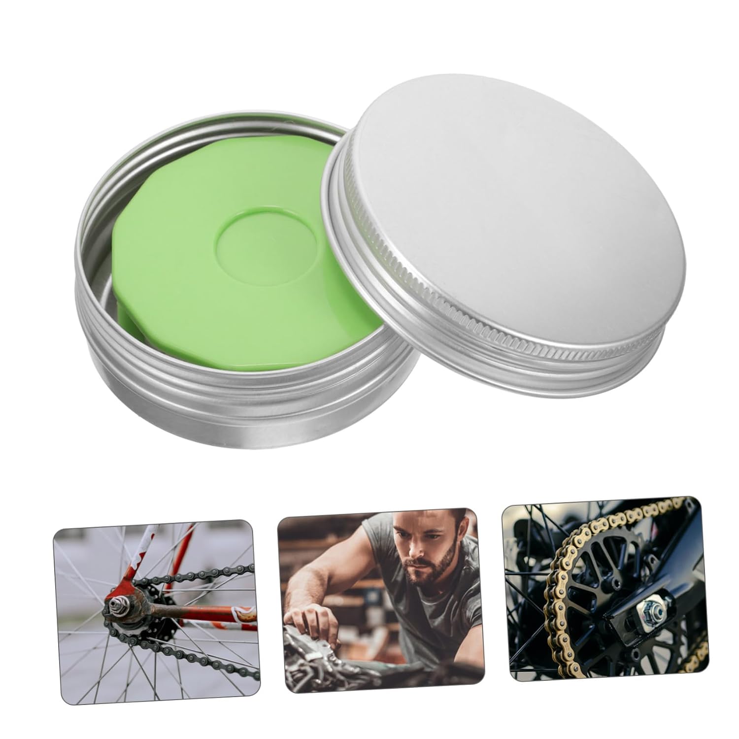 2pcs Roller Oiler Bike Chain Lubrication Tool Durable and Use Chain Maintenance for Bicycle