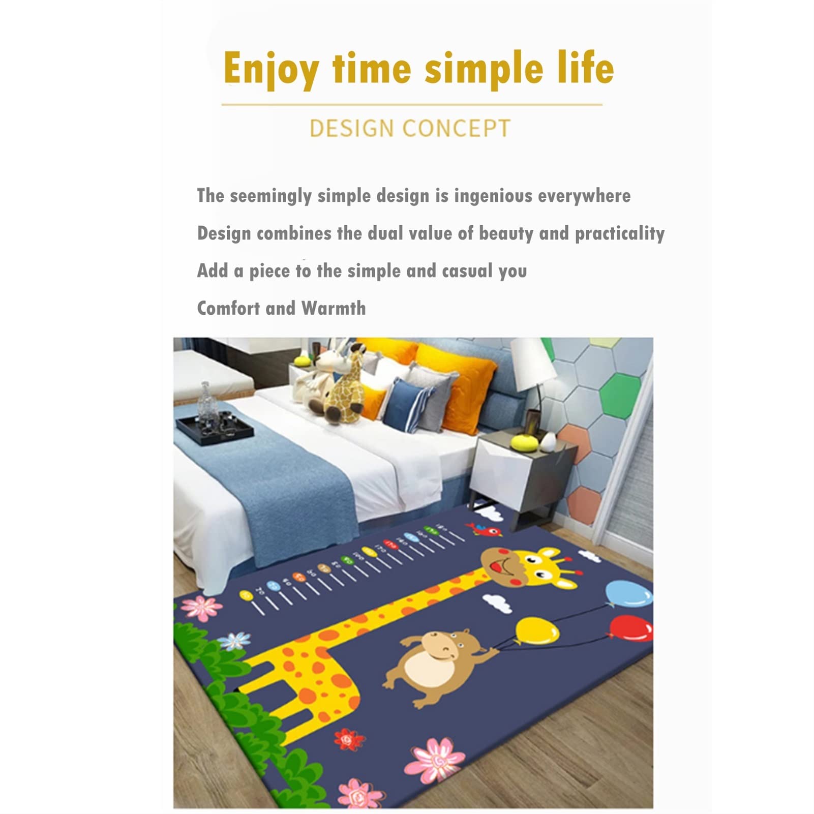Weich Alphabet Kinder Teppiche,ABC Baby Teppich,rutschfeste Waschbare Kinder Pädagogischer Lernteppich,für Schlafzimmer Wohnzimmer Spielteppich (Color : 13, Size : 50 * 80cm)