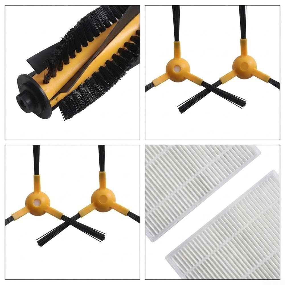 Juego Cepillos Laterales para filtro para Coredy FL022 800T Juego