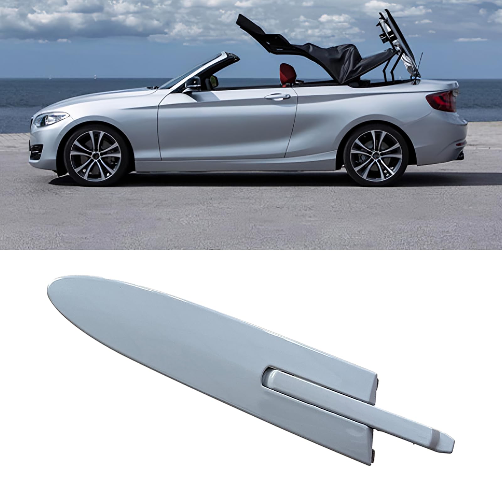 Amazon.com: Convertible Roof Molding Top Hinge Cover Left Replace 