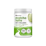 NativePath Collagen Peptides - Hydrolyzed Type 1 & 3 Collagen. Keto & Paleo Grass-Fed Protein Powder for Hair, Skin, Nails, Bones, Joints, Digestion and More - No Gluten or Dairy (Matcha Latte, 230g)